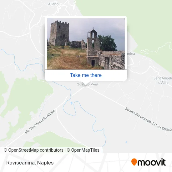 Raviscanina map