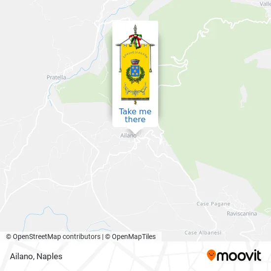 Ailano map