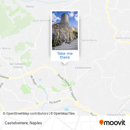 Castelvenere map