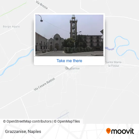 Grazzanise map