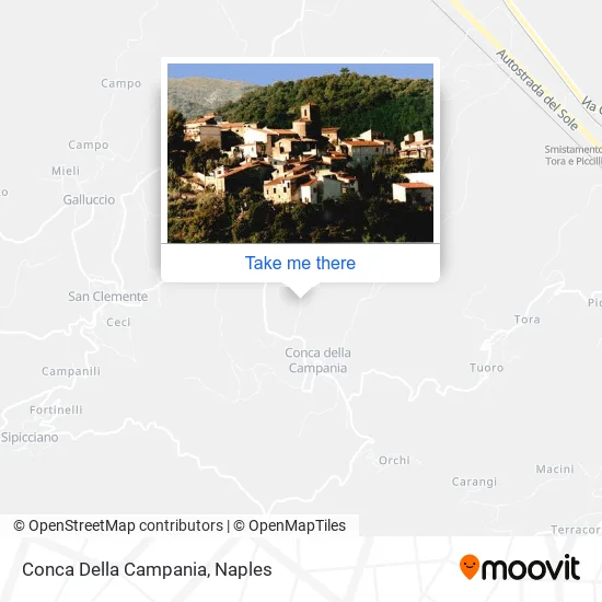 Conca Della Campania map