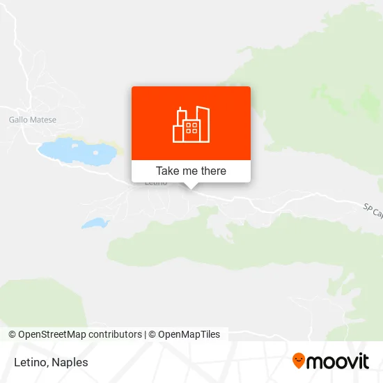 Letino map