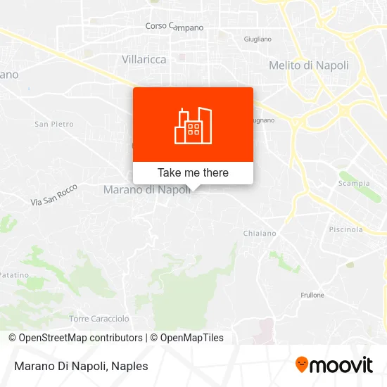 Marano Di Napoli map