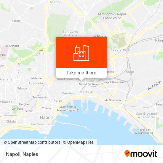 Napoli map