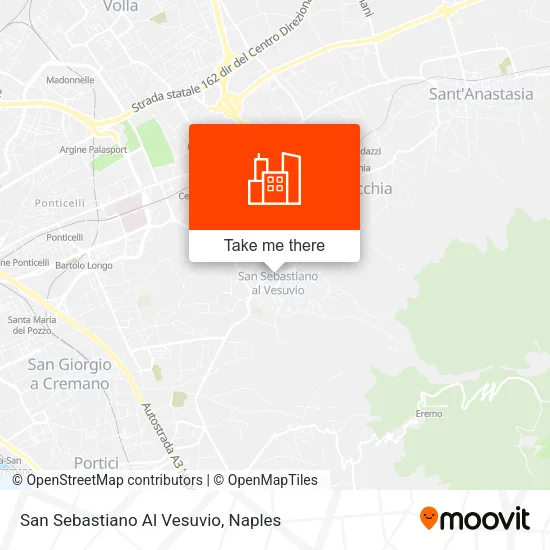 San Sebastiano Al Vesuvio map