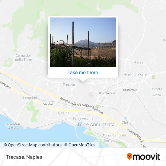Trecase map
