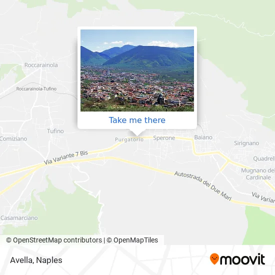 Avella map