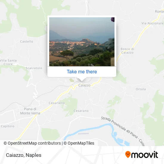 Caiazzo map