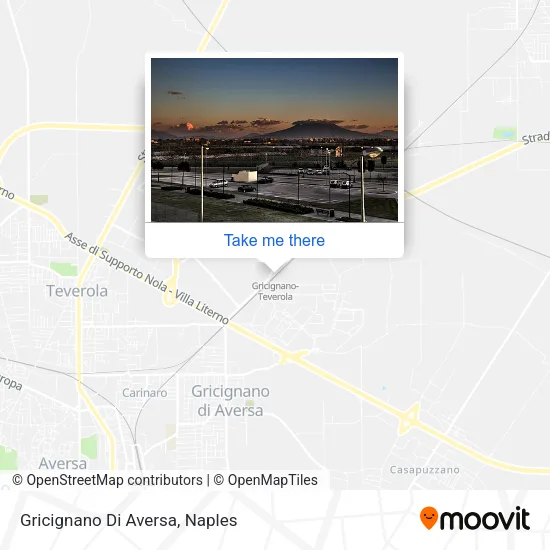 Gricignano Di Aversa map