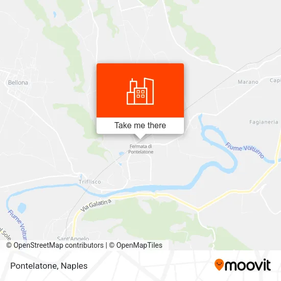 Pontelatone map