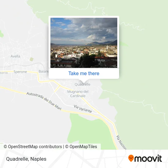 Quadrelle map