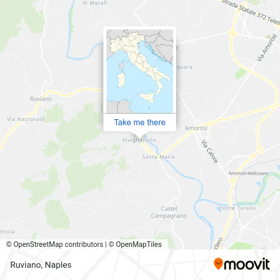 Ruviano map