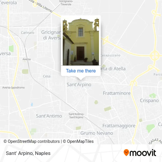 Sant' Arpino map