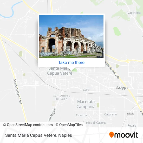 Santa Maria Capua Vetere map