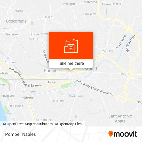 Pompei map