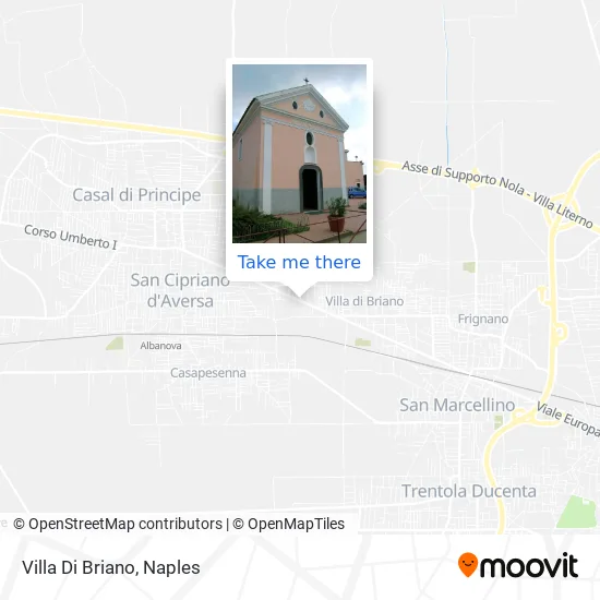 Villa Di Briano map