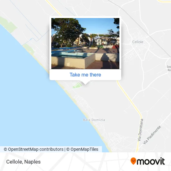 Cellole map
