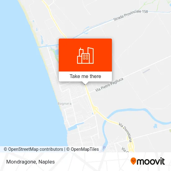 Mondragone map