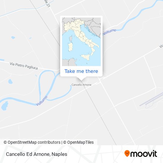 Cancello Ed Arnone map