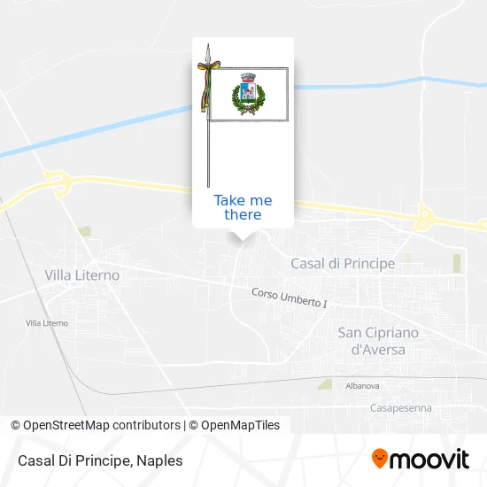 Casal Di Principe map