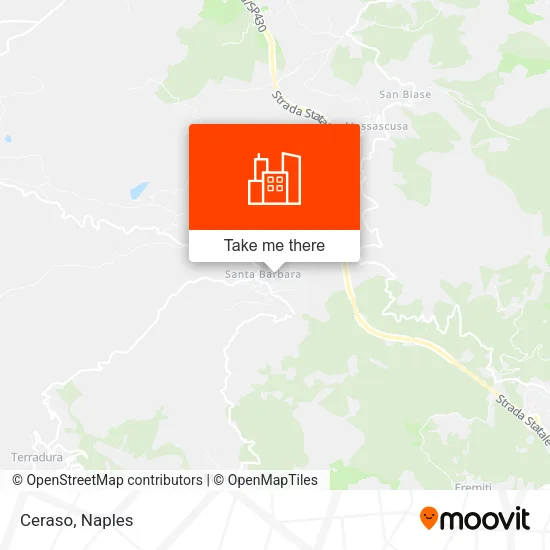 Ceraso map