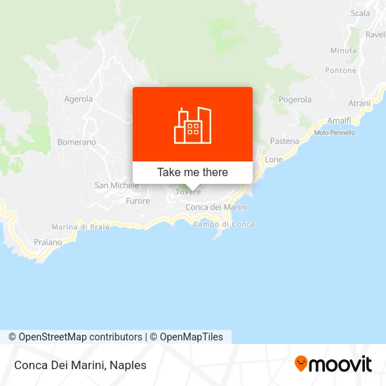 Conca Dei Marini map