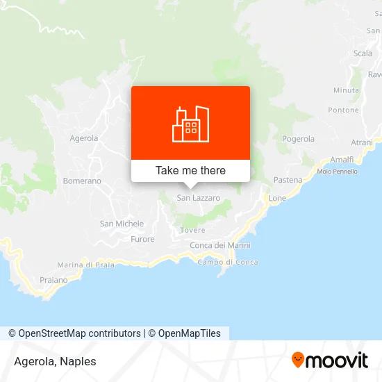 Agerola map