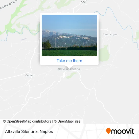 Altavilla Silentina map