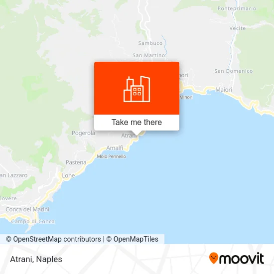 Atrani map