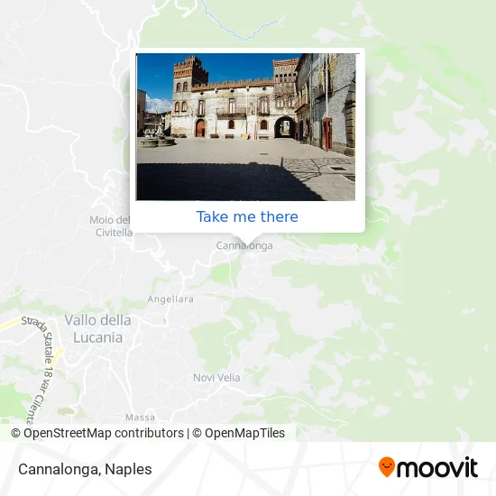 Cannalonga map