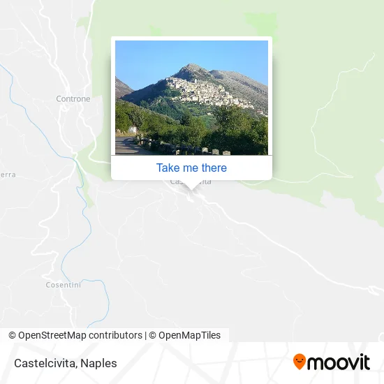 Castelcivita map