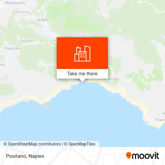 Positano map