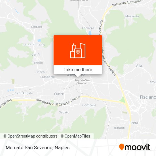 Mercato San Severino map