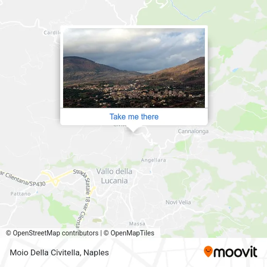 Moio Della Civitella map