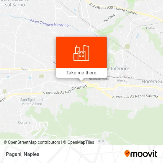 Pagani map