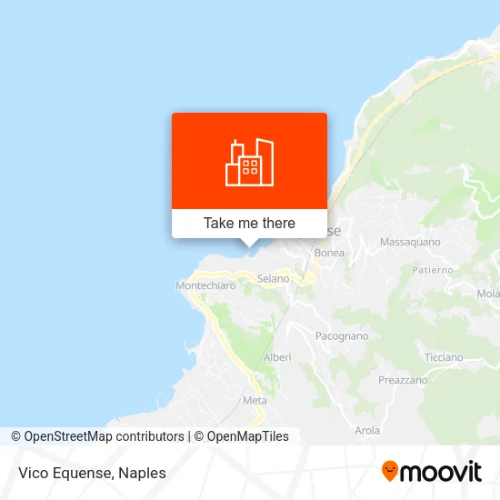 Vico Equense map
