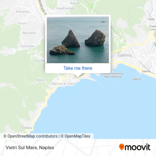 Vietri Sul Mare map