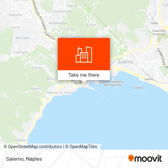 Salerno map