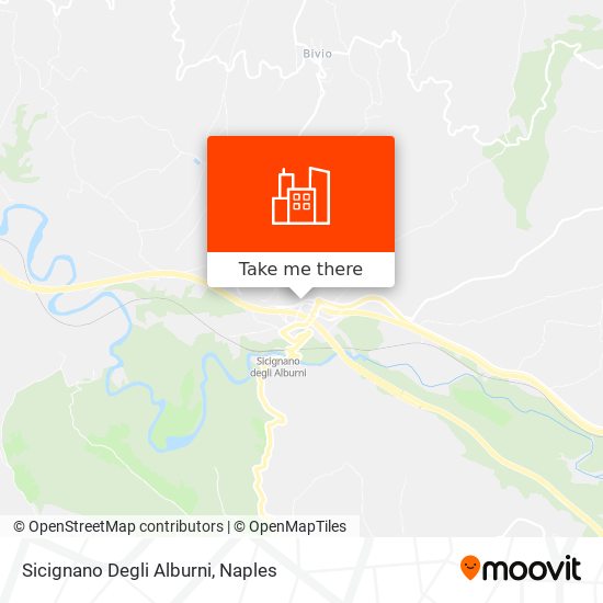 Sicignano Degli Alburni map