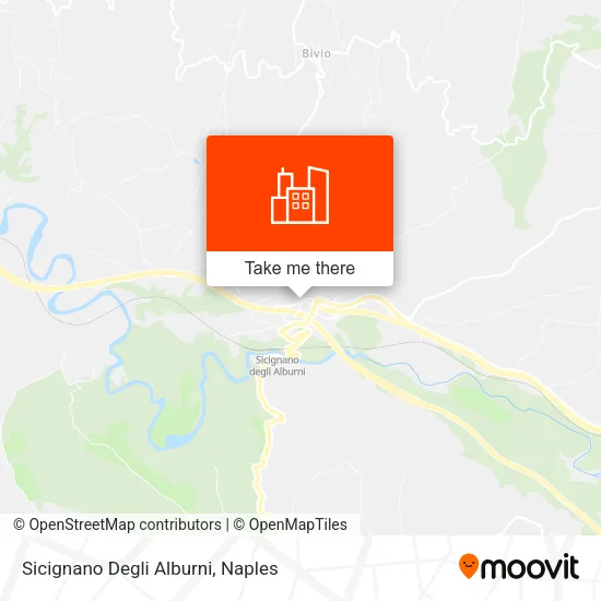 Sicignano Degli Alburni map