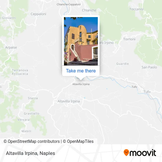 Altavilla Irpina map