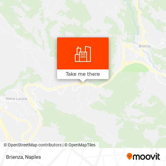 Brienza map