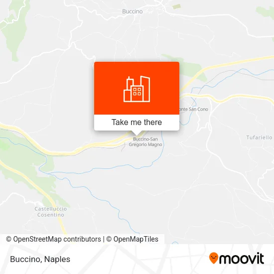 Buccino map