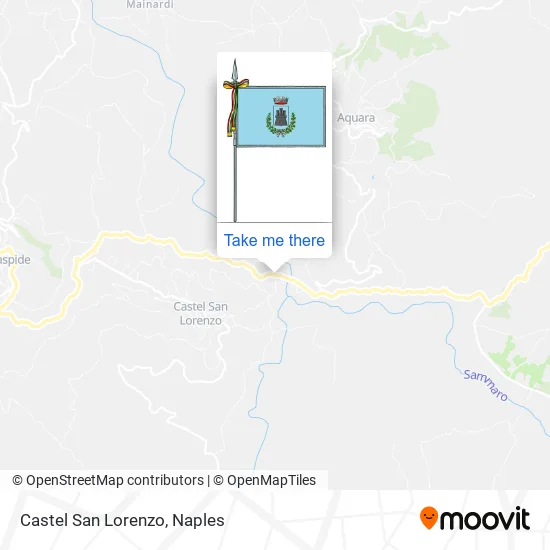 Castel San Lorenzo map