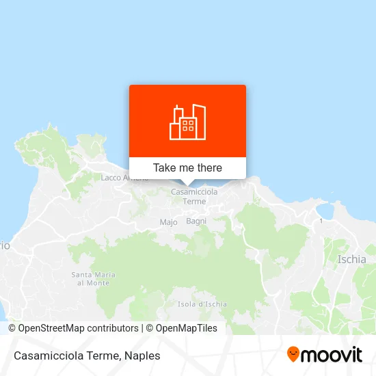 Casamicciola Terme map
