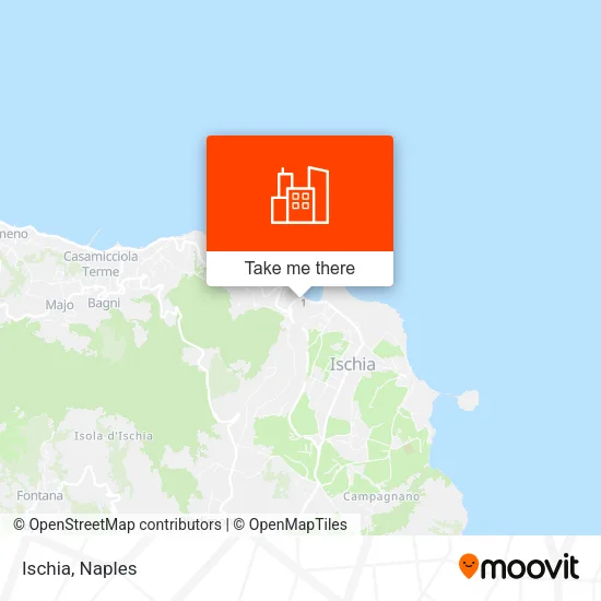 Ischia map