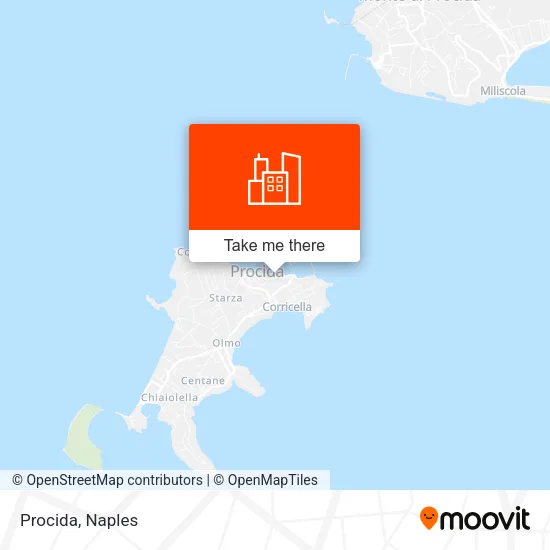 Procida map