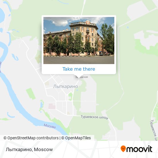 Лыткарино map