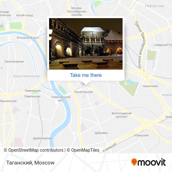 Таганский map