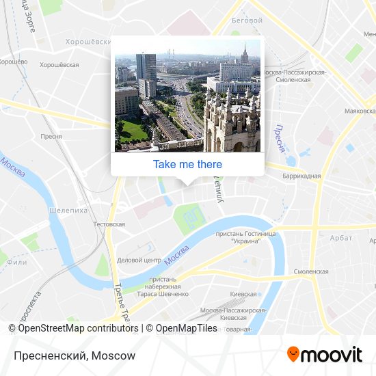 Пресненский map